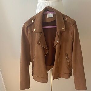 Primark Tan faux Suede Jacket